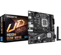 GIGABYTE H610M D3W WIFI6 Carte Mère - Prend en Charge Les processeurs Intel Core 14e génération, VRM 5+1+1 Phases, Jusqu’à 5600MHz DDR4, 1xPCIe 3.0 M.2, Wi-FI 6, LAN 1GbE, USB 3.2 Gen 1