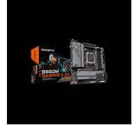 GIGABYTE B650M GAMING X AX Carte mère - AMD Ryzen série 9000, VRM 6+2+1 phases, jusqu'à 8000 MHz DDR5 (OC), 2xPCIe 4.0 M.2, LAN 2,5 GbE, WIFI 6E, USB 3.2 Gen 2
