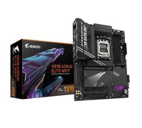 GIGABYTE X870 AORUS ELITE WIFI7 Carte Mère - Prend en charge les processeurs AMD Ryzen 9000, 16+2+2 phases VRM, jusqu'à 8000MHz DDR5 (OC), 3xPCIe 5.0 + 1xPCIe 4.0, Wi-Fi 7, LAN 2,5GbE, USB 4