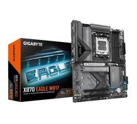 GIGABYTE X870 EAGLE WIFI7 Carte Mère - Prend en charge les processeurs AMD Ryzen 9000, 14+2+2 phases VRM, jusqu'à 8000MHz DDR5 (OC), 1xPCIe 5.0 + 2xPCIe 4.0, Wi-Fi 7, LAN 2,5GbE, USB 4