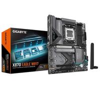 GIGABYTE X870 EAGLE WIFI7 Carte Mère - Prend en charge les processeurs AMD Ryzen 9000, 14+2+2 phases VRM, jusqu'à 8000MHz DDR5 (OC), 1xPCIe 5.0 + 2xPCIe 4.0, Wi-Fi 7, LAN 2,5GbE, USB 4