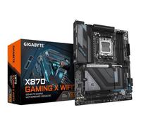 GIGABYTE X870 GAMING X WIFI7 Carte Mère - Prend en charge les processeurs AMD Ryzen 9000, 16+2+2 phases VRM, jusqu'à 8000MHz DDR5 (OC), 1xPCIe 5.0 + 2xPCIe 4.0, Wi-Fi 7, LAN 2,5GbE, USB 4