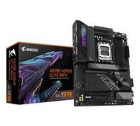 GIGABYTE X870E AORUS ELITE WIFI7 Carte Mère - Prend en charge les processeurs AMD Ryzen 9000, 16+2+2 phases VRM numérique, jusqu'à 8000Hz DDR5 (OC), 3xPCIe 5.0 + 1xPCIe 4.0, Wi-Fi 7, LAN 2,5GbE, USB 4