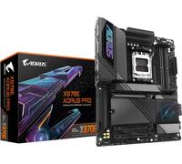 GIGABYTE X870E AORUS PRO Carte Mère - Prend en charge les processeurs AMD Ryzen 9000, 16+2+2 phases VRM numérique, jusqu'à 8000MHz DDR5 (OC), 3xPCIe 5.0 + 1xPCIe 4.0, Wi-Fi 7, LAN 2.5GbE, USB 4