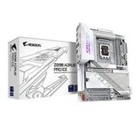 GIGABYTE Carte mère Z890 AORUS PRO ICE - Prend en charge les processeurs Intel Core Ultra (Série 2), VRM à 16+1+2 phases, jusqu'à 9500MHz DDR5 (OC), 1xPCIe 5.0 + 4xPCIe 4.0, Wi-Fi 7, LAN 5GbE, Thunderbolt 4