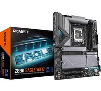 GIGABYTE Carte mère Z890 EAGLE WIFI7 - Prend en charge les processeurs Intel Core Ultra (Série 2), VRM à 14+1+2 phases, jusqu'à 8800MHz DDR5 (OC), 1xPCIe 5.0 + 3xPCIe 4.0, Wi-Fi 7, LAN 2.5GbE, USB 4