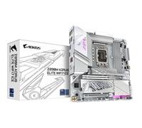 GIGABYTE Carte mère Z890M AORUS ELITE WIFI7 ICE - Prend en charge les processeurs Intel Core Ultra (Série 2), VRM à 12+1+2 phases, jusqu'à 8800MHz DDR5 (OC), 1xPCIe 5.0 + 2xPCIe 4.0, Wi-Fi 7, LAN 2.5GbE, USB 4