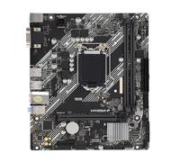 Carte Mère H410M F, DDR4x2 DIMM PCI E 3.0, Carte Mère D'ordinateur de Bureau DDR4 2933 MHz à 2 Canaux pour Processeurs CPU Core 14 Nm, Interface Série ATA III