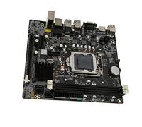 Carte Mère H61 DDR3, Carte Mère PCIE 16X DDR3, Carte Mère H61 LGA1155 ATX avec 16 Go de Mémoire pour PC de Bureau, Interface Multimédia VGA et HD, Carte Mère M ATX pour Core