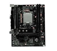 Carte mère H610 Gaming 3200 MHz LGA1700 (Intel 12e/13e génération) compatible avec Core i3/i5/i7/i9 et Celeron/Pentium