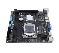 Carte Mère H81M, Carte Mère de Jeu LGA 1150, 2 X Mémoire DDR3, PCIe 3.0 16X, M.2 Nvme, M.2 NGFF (SATA2.0) 2280 SATA 3.0 USB2.0 pour Processeur Xeon E3 V3 pour PC