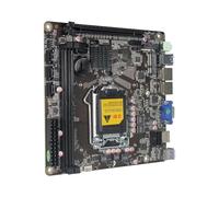 Carte Mere Intel Carte mère Fit for B365 Mini-ITX LGA 1151 6 Baies NAS Dual 211AT M.2 Nvme MSATA SATA Support Raid i3/i5/i7 6/7/8/9e PCIE