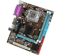 Carte mère Intel P45, puce de carte réseau Realtek 100 Mbit intégrée, prend en charge la fréquence mémoire 1066 Hz/1333 Hz