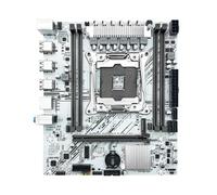Carte mère Kit Carte mère Fit for Machinist X99 Combo LGA 2011-3 16 Go de mémoire DDR4 ECC avec processeur Intel Xeon E5 2650 V4 NVME M.2 SATA M-ATX PR9-H