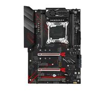 Carte Mere Kit Carte mère Fit for Machinist X99, processeur Xeon E5 2680 V4, Socket LGA 2011-3, 64 Go de mémoire RAM DDR4 2133 MHz, NVME M.2, Quatre canaux