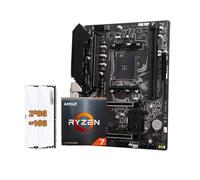Carte mère Kit Carte mère Fit for MAXSUN B550M avec processeur Ryzen 7 5700X, mémoire DDR4 16 Go (8 x 2) 3 200 MHz, for Ordinateur de Bureau et Jeu