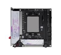Carte mère Kit processeur embarqué Fit for TOPC Ryzen 7 7745HX-ITX 64 go DDR5 DP + HDMI SATA3.0 2.5G LAN 8C/16T M.2 NVME USB3.2(7745HX-white)