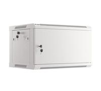 Lanberg Armoire Rack 19" murale WF01-6406-00S 6U 600x450 mm Gris Porte métal verrouillable IP20