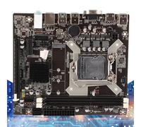 Carte Mère LGA 1150, pour Carte Mère de Jeu H81 4ème Génération avec 4 SATA 1 PCIE X 16 RJ45 M.2 VGA HDMI 5 Ports USB, Prise en Charge de la Carte Mère Ethernet RTL8105E 2