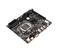Carte Mère LGA 1151, Carte Mère DDR3 avec Double Canal PCIe X16 SATA3.0 DDR3 4 USB2.0 2 USB3.0 Alimentation Triphasée, Carte Mère de Jeu pour Ordinateur PC