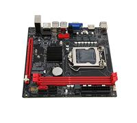 Carte Mère LGA 1155, Carte Mère de Bureau ATX, PCIe 16X DDR3 Mémoire VGA Port HD Multiphase d'alimentation SATA3.0, DDR3, Interface WiFi, Réseau 100M, pour Le Remplacement du PC