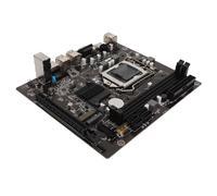 Carte Mère LGA 1155, Carte Mère PC H61S Mini ITX pour Ordinateur de Bureau, 2e/3e Génération, 2 X DDR3, 6 XUSB2.0, Broche USB, 4xSATA2.0, PCIE X16, M.2, Carte Réseau 100 Mo