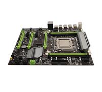 Carte Mère LGA 2011, 6xSATA 4xDDR3, Interface NVME M.2, état Clair, Alimentation 8 Phases, Carte Réseau Fil pour Ordinateur de Bureau