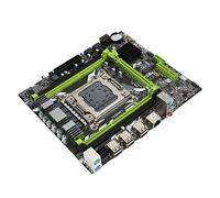 Carte Mère LGA 2011 V1/V2, Interface NVME M.2, Alimentation 8 Broches, Emplacement PCIe 3.0X16, Large Application, Installation Facile, pour la Maison, Le Bureau, Les Jeux