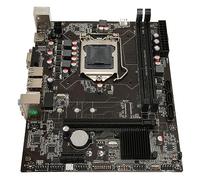 Carte mère, matériau PCB H61A alimentation multiphasée ATX Carte mère Support 16 Go avec carte réseau pour PC
