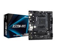 Carte mère Micro ATX ASRock A520M-HVS Socket AM4 DDR4 M.2 PCIe NVMe USB 3.0 PCI-Express 3.0 16x