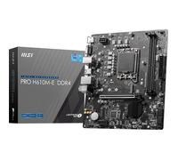 Carte mère Micro-ATX - MSI - Pro H610M-E DDR4 - LGA1700 - Intel 12/13/14e gen - DDR4 3200 MHz (OC)