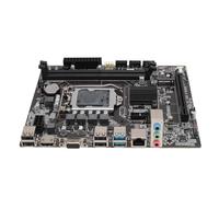 Carte Mère Mini Itx, Cartes Mères d'ordinateur H110 avec Double Bande de Mémoire LGA1151 DDR4 2133HMz, Port M.2 USB3.0 SATA3.0 pour Serveur de Bureau (avec 2 Bandes mémoire de