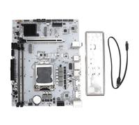 Carte Mère Minière H410M DH, Carte Mère DDR4 avec 10 USB, 4 SATA, 1 M.2, DVI, HDMI, LGA1200 Double Canal DDR4, Displayport, Prise en M.2 NVME M ATX