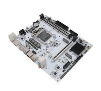 Carte Mère Minière H410M DH, Carte Mère LGA 1200 Double Canal DDR4 M ATX, 10 USB, 4 SATA et 1 M.2, DVI, HDMI, Alimentation Triphasée, pour L'exploitation Minière