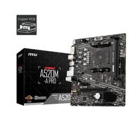MSI A520M-A PRO carte mère AMD A520 Emplacement AM4 micro ATX