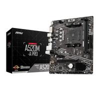 MSI A520M-A PRO carte mère AMD A520 Emplacement AM4 micro ATX