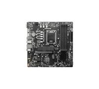 Carte mère MSI PRO B760M-P - Chipset Intel B760, Socket LGA 1700, DDR5-SDRAM jusqu'à 192GB, SATA III, RAID 0/1/5/10, Micro ATX, Realtek ALC897 7.1