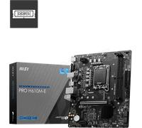 MSI PRO H610M-E carte mère Intel H610 LGA 1700 micro ATX