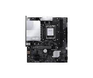 Carte mère MSI PRO H810M-B Intel H810 LGA 1851 micro ATX, 2x DDR5-SDRAM 128Go max, SATA III, 2.5GbE, 1x PCIe 5.0 x16, 1x M.2, Windows 11