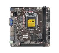 Carte mère N17 NAS pour ordinateur de bureau, DDR4 LGA1151, compatible i3/i5/i7, processeur Intel de 6e à 9e génération, carte réseau 2 Gigabit, M.2 NVME + MSATA, 6SATA3.0/USB3.0/PCIE_16X Carte de