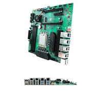 Carte mère NAS à puce Z690, carte mère industrielle, prend en charge les processeurs Intel 12/13/14e LGA1700 4 x 2,5 G réseau i226, 8 x SATA, 4K DP HDMI, emplacements PCIE X16/X4, 4 x M.2 NVMe, 4 x