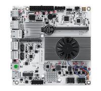 Carte mère NAS Mini ITX 10 Gbit/s NAS 8 baies adaptable pour prendre en charge 8sata un port électrique 10 Gbit/s, deux ports électriques 2,5 G, deux ports M.2 NVME Deux pcie3.0 Type-c 10 Gbps (N150+