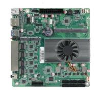 Carte mère NAS N100 DDR5 6 x SATA3.0, 4 x I226 2,5 GHz, ITX 17 x 17 cm, 2 x M.2, 1 x PCIE, for routeur Logiciel, Serveur de Stockage NAS DIY(Motherboards)