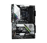 Carte Mere pc Carte mère Fit for ASROCK X570 Steel Legend ATX DDR4 4666 MHz (OC), M.2, SATA 6 Gbit/s, USB 3., 128 Go, Compatible avec processeur R9 Socket AM4