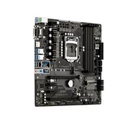 Carte Mere pc Carte mère Fit for ASROCK Z370M PRO4 de huitième génération, Format Micro-ATX, Compatible DDR4, processeur i7-8100 et i7-8600K
