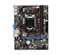 Carte Mere pc Carte mère Fit for MSI H81M-E33 LGA 1150 Micro ATX Intel