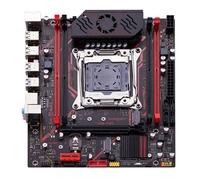 Carte Mere pc Carte mère Fit for QIYIDA X99 TPM 2.0Interface LGA 2011 3 avec NVME NGFF M. Prise en Charge 4 canaux C612chip Mémoire DDR4 SATA3.0 USB3