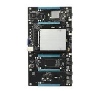 Carte Mere pc Carte Mère for Machine De Minage Fit for ETH79-X5, Compatible avec 5 Emplacements GPU, Mémoire DDR3 8G1600*1 À Grand Espacement, SATA Interface VGA