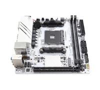 Carte Mere pc Fit for JGINYUE B350 Puce Mini-ITX AM4 DDR4 Carte mère de Jeu Bureau B350I-PLUS ARGB Sata NVME