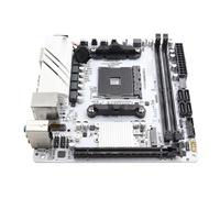 Carte Mere pc Fit for JGINYUE B350 Puce Mini-ITX AM4 DDR4 Carte mère de Jeu Bureau B350I-PLUS ARGB Sata NVME